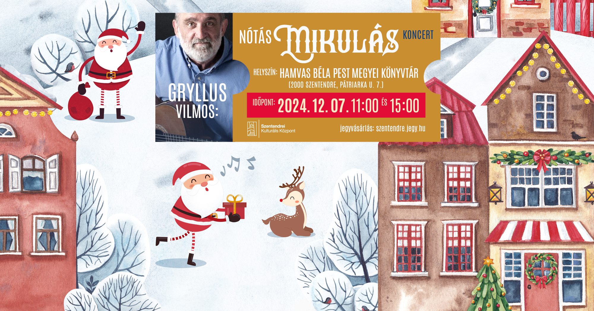 Gryllus Vilmos: Nótás Mikulás koncert