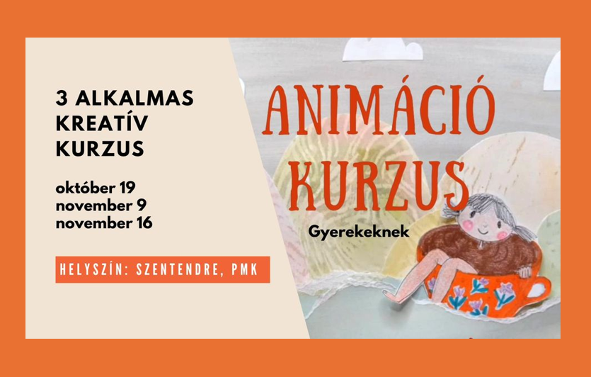 Animációk világa - 3 alkalmas kreatív kurzus gyerekeknek