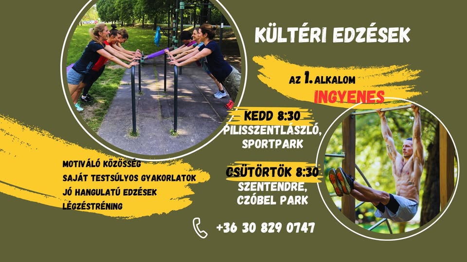 Ingyenes próbaedzés! Erő, mozgás és légzés egy edzésben!