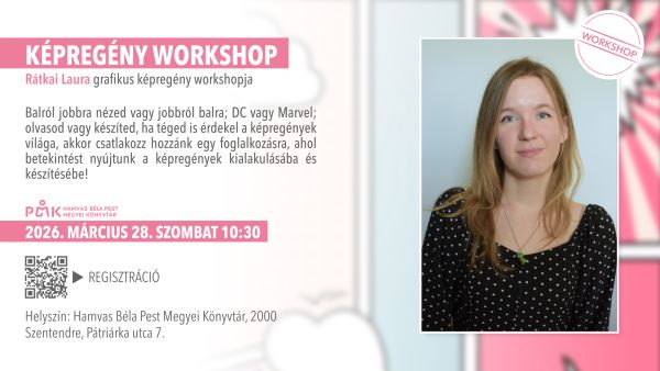 Képregény készítő workshop Rátkai Laura grafikussal