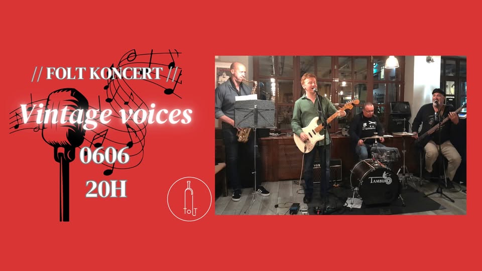 Folt Koncert - Vintage Voice zenekar