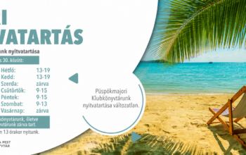 Hamvas Béla Pest Megyei Könyvtár: nyári nyitvatartása