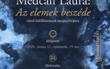 Medcalf Laura: Az elemek beszéde című kiállításának megnyitójára