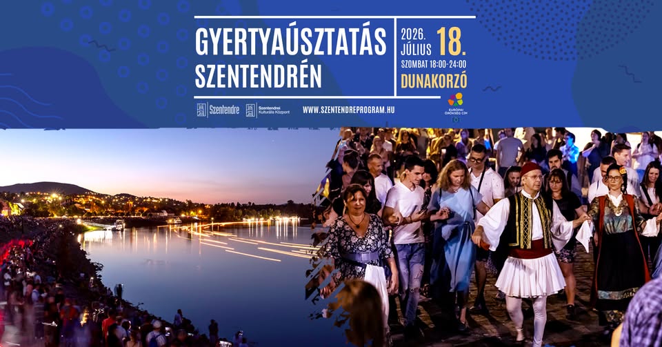 Gyertyaúsztatás Szentendrén I Nemzetiségeink és testvérvárosaink ünnepe