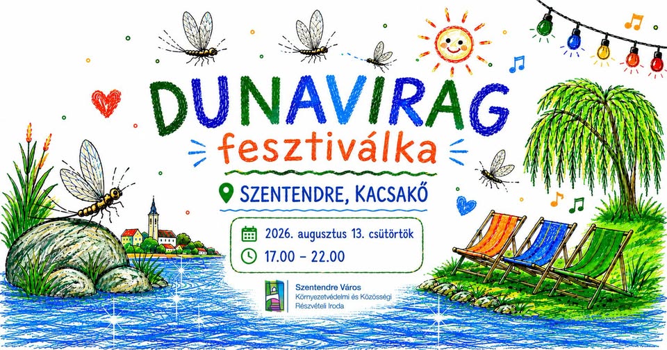 Dunavirág Fesztiválka Szentendrén