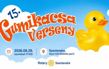 15. Rotary Szentendre Jótékonysági Kacsaúsztató verseny
