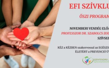 EFI Szívklub – Őszi programok
