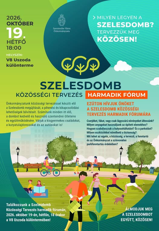 Alakítsuk együtt a Szelesdomb jövőjét!