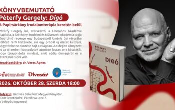 Könyvbemutató – Péterfy Gergely: Digó